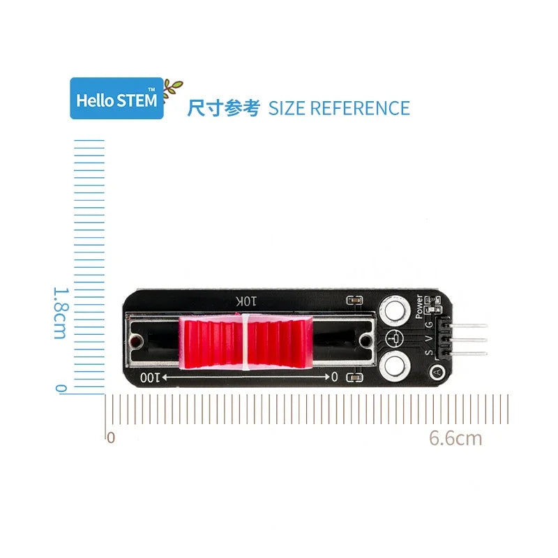 Slide potentiometer module Electronic building block Slide potentiometer, potentiometer module Arduino electronic building block Quake