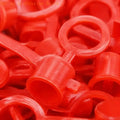 Red Grease Zerk Fitting Dust Cap Set for Routine Maintenance Tasks H8WE Quake CN