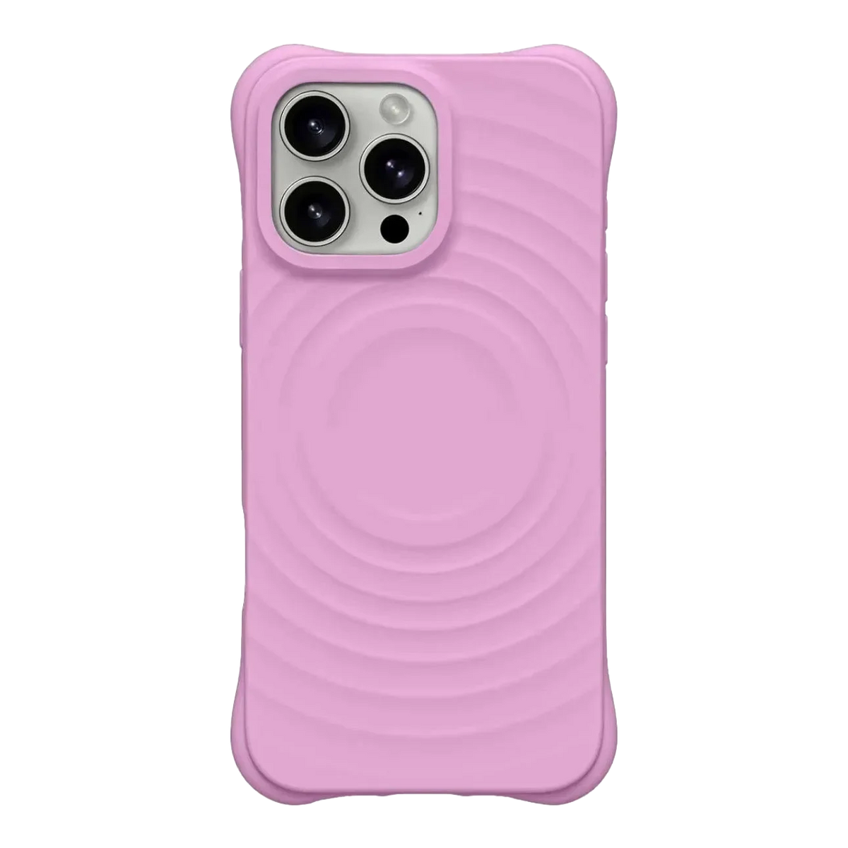 608231 Wave Magnetic Phone Cover for IPhone 13 14 15 16 17 18 Pro Max Case for IPhone 18Pro Quake
