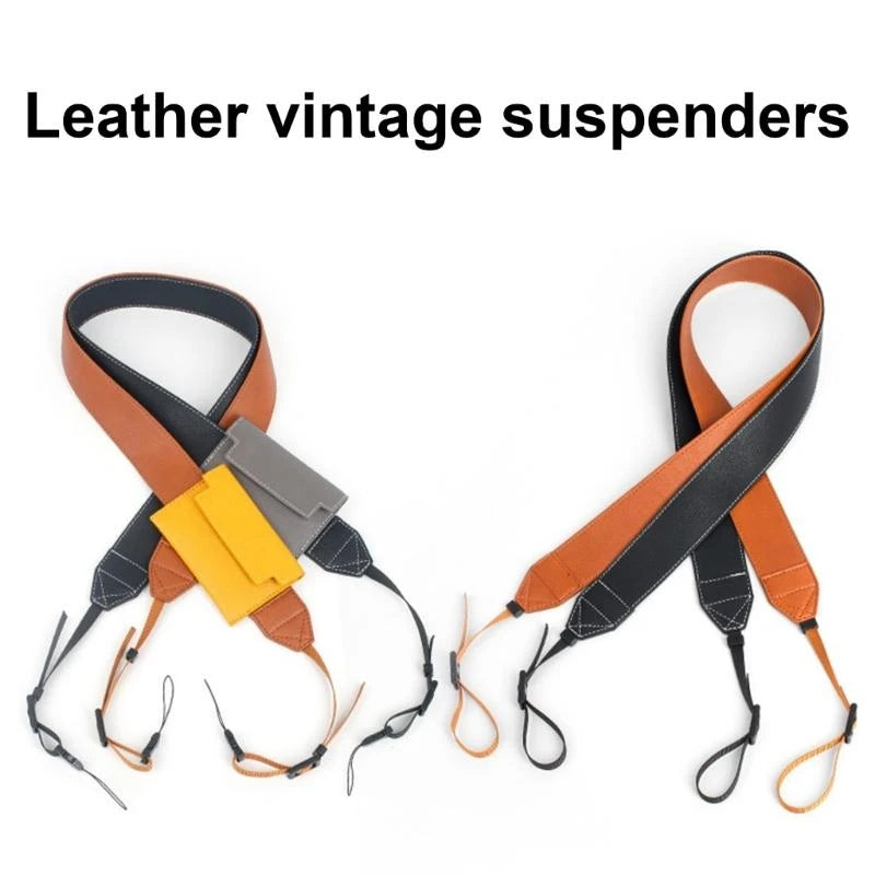 Adjustable Camera Shoulder Neck Straps Multifunctional PU Leather Straps for DSLR SLR Cameras Accessories K1KF Quake
