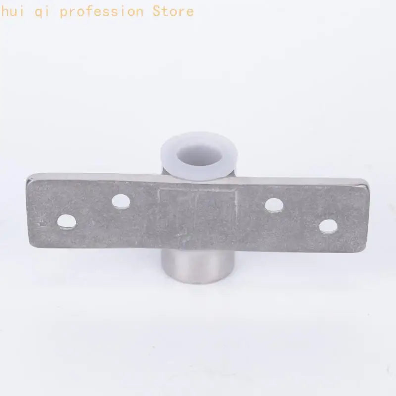 Marine Hardware Oarlock Socket Base Side Mount Bracket in 316 Stainless Steel with Boat Ready Four Hole Plate for Replacement Quake