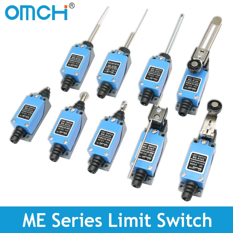 OMCH Instantaneous Limit Switches ME8104 8107 8108 8111 8112 8122 8166 8169 9101 Limit Switches for Sealed Industrial Machi Quake