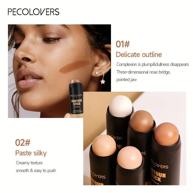 Highlighter Brightening Makeup Face Contouring Bronzer Stick Blusher Rouge Cream Modify Concealer Pen For Natural 3D Makeup Quake