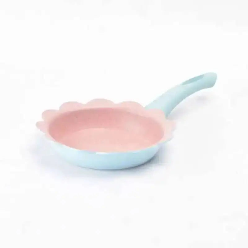 16cm Baby Food Non-stick Pan Supplement Pot Maifan Stone Children Milk Pot Soup Noodle Omelette Pot Quake