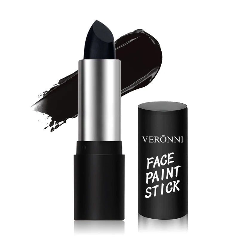 6 Colors Oil Face Body Paint Stick Cream Eyeblack Tube Black Body Painting Blendable Sticks For Halloween Cosplay Joker Makeup Quake 01
