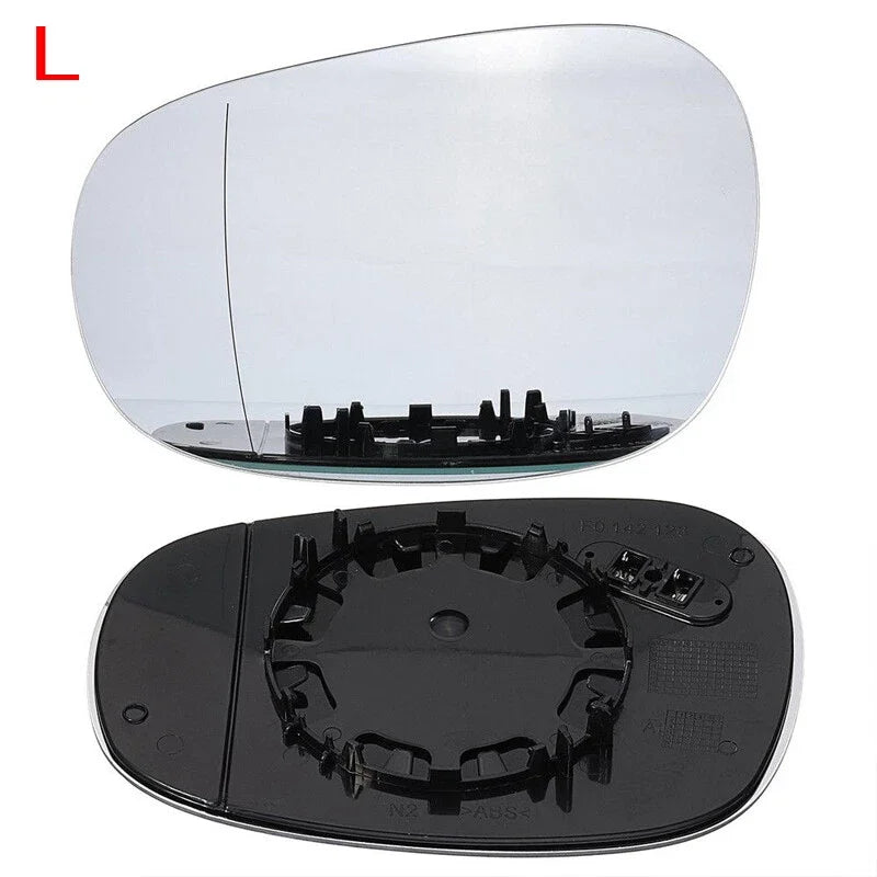 For BMW 1 3 Series E82 E88 E90 E91 E92 E93 1x Car Rear View Lens Split Mirror Heated Door Glass Rearview Lens Accessories Parts Quake