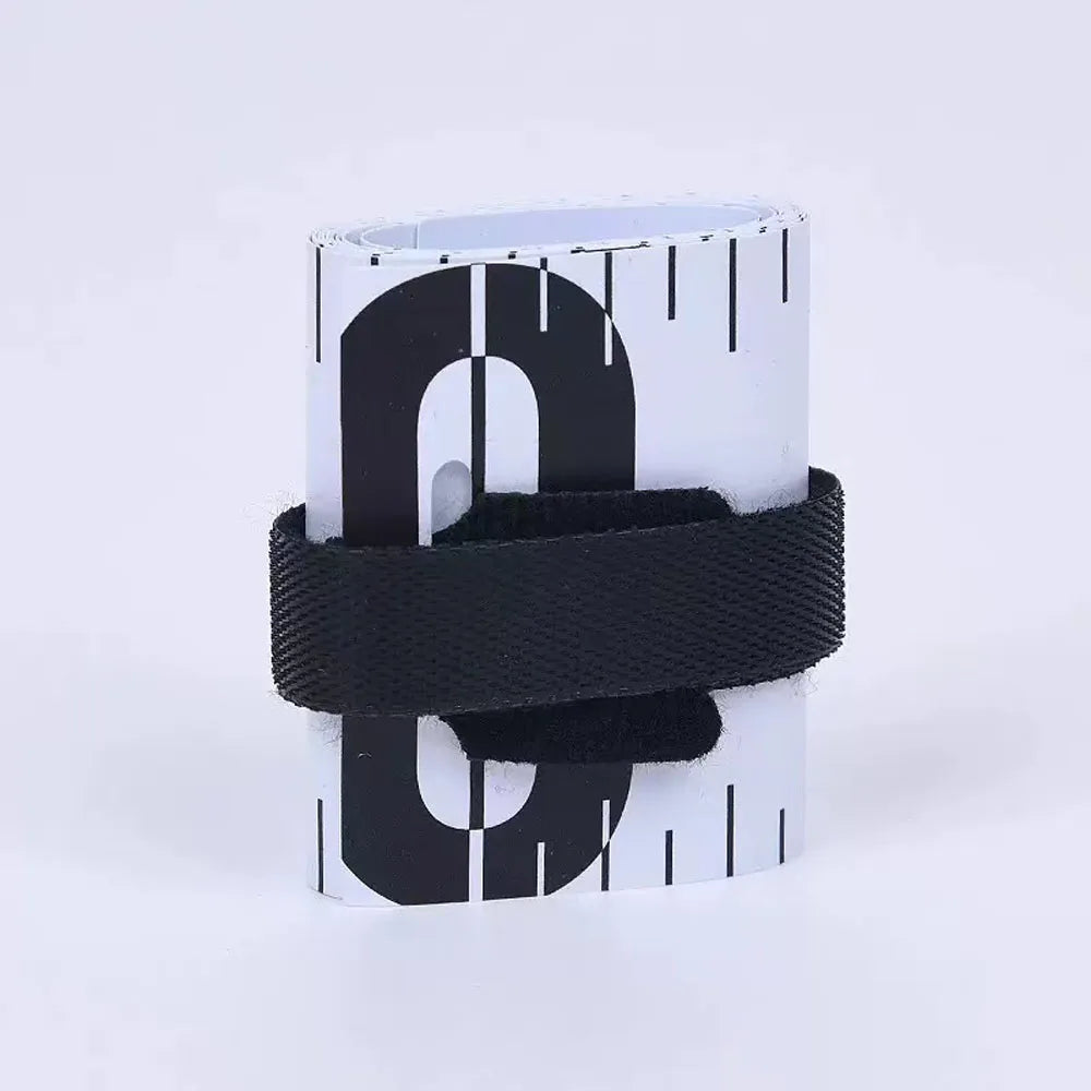 1Pc Fish Ruler Fish Measuring Tape Folding Fishing Ruler Roll up Fishing Tape Measure with Storage Strap Waterproof Pvc Fish Measuring Tape Quake Baiseyuchi