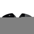 For Audi A1 2011-2014 2x Car Replacement Rearview Side Mirror Cover Wing Cap Exterior Case Trim Accessories Vehicle Decoration Quake Gloss Black