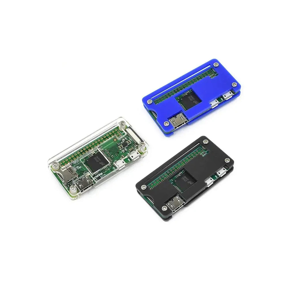 Zero Acrylic Raspberry Pi Case 3 Colors Box Shell Transparent Black Blue Acrylic Enclosure Clear Box for RPI Zero Quake