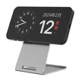 Wireless Pad 15W Fast Charging Dock for Cellphone Tablet Wireless Charging Pad Strong Charging K1KF Quake Silver