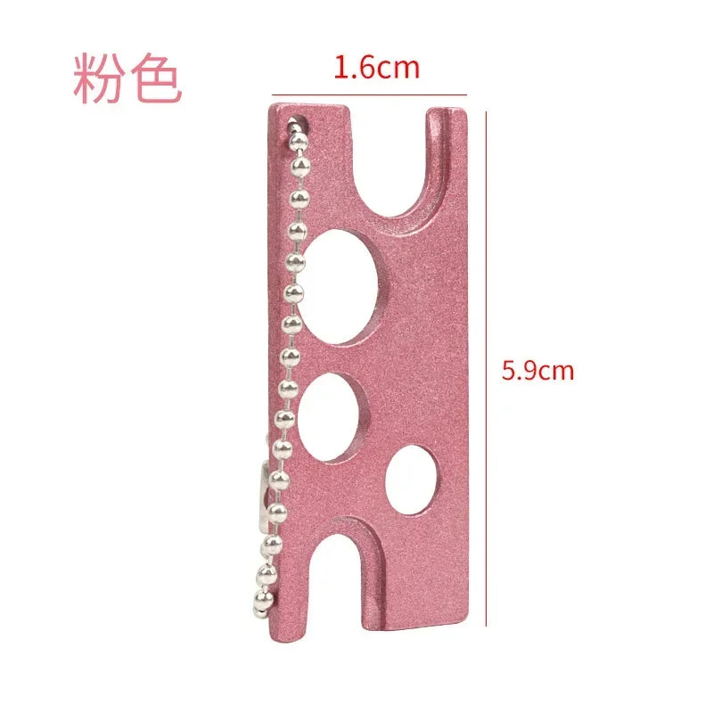 vvocci Universal Eyelash Glue Hot Stainless steel Caps Opener blocking Lash Makeup Tools for Replacement Bottle Mouth Head Anti Quake M46 Pink
