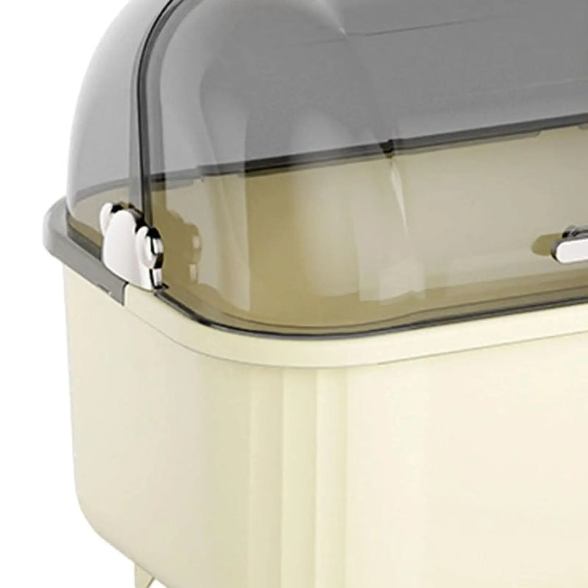 Household Nursing Bottle Holder Drain Board Large Dish Drying Rack with Lid for Kitchen Tableware Storage Solution Quake