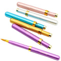 Retractable Portable Makeup Lip Brushes Cosmetic Eyeshadow Brush with Cap Women Makeup Tools Quake Random Color China Mainland