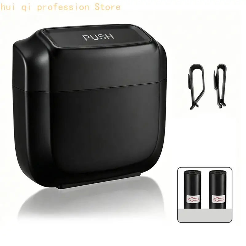 Waste Container Scratch Resistant For Trip And Daily Commute H8WE Quake Black CN
