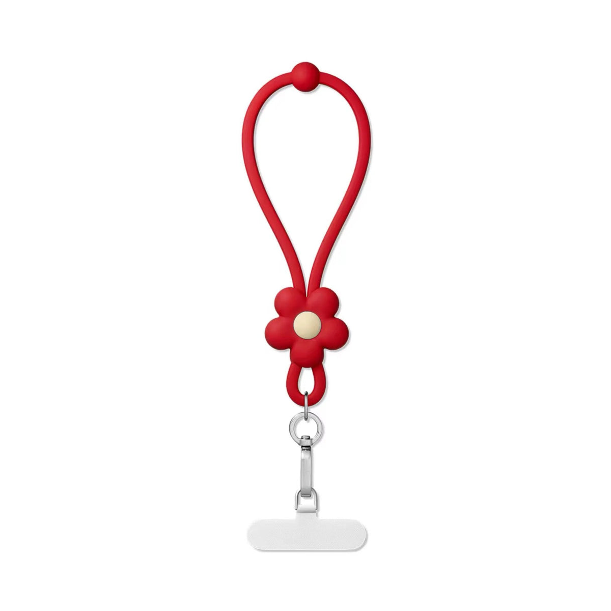 Silicone Knot Phone Charm | Heart Cherry Apple | iPhone & Galaxy