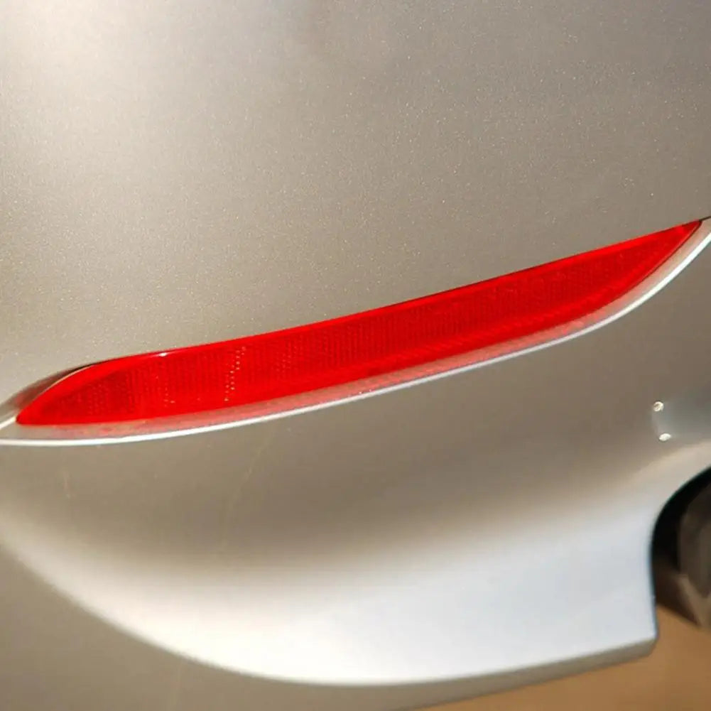 Useful Easy Installation ABS Tail False Light Reflector Dust-proof Right Left Rear Bumper Cover Reflector Quake