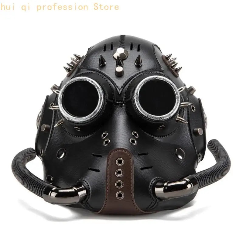 Steampunk Design Gothic Face Mask With Adjustable Straps For Halloween Costume Motorcycle Riders Protective Gear H8WE Quake