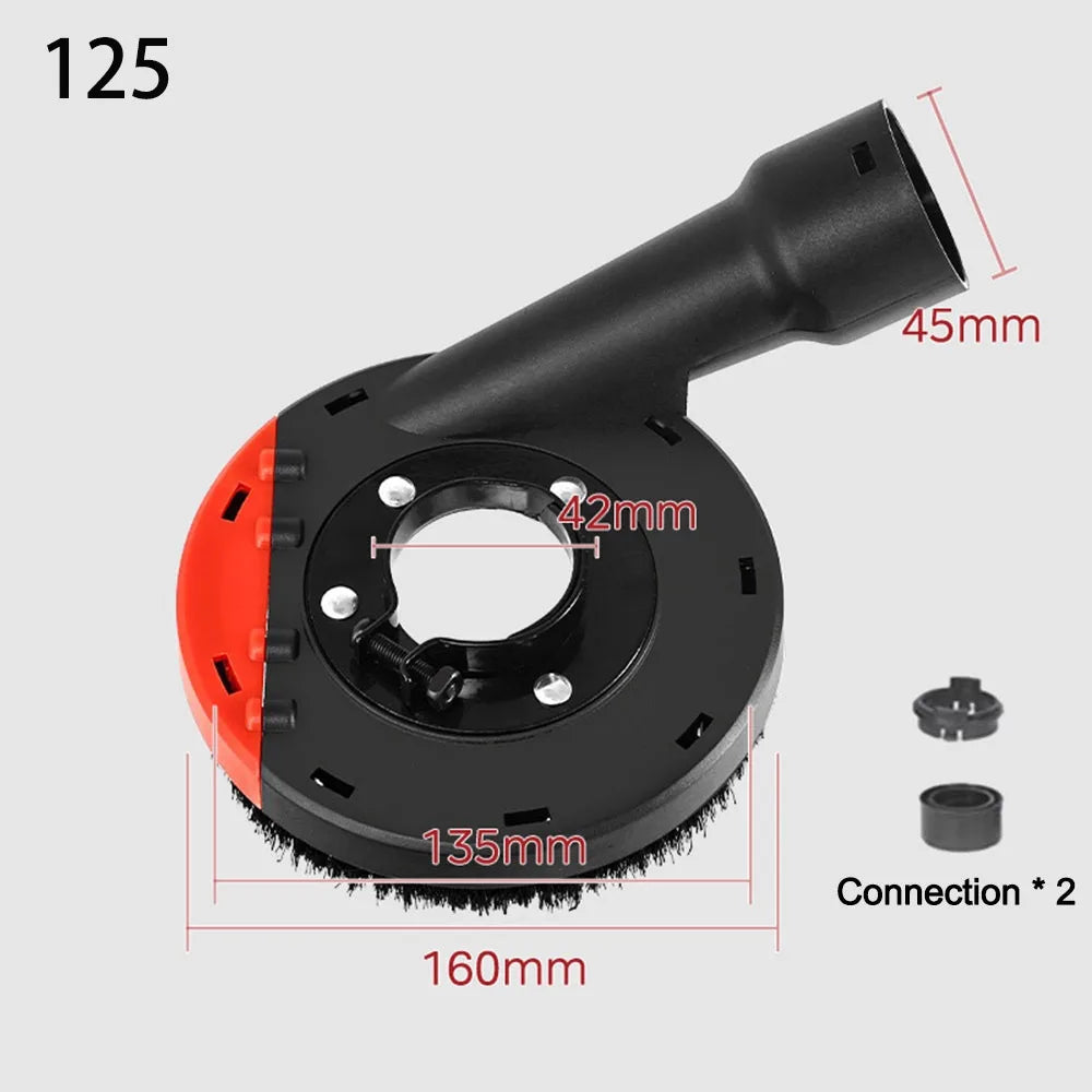 Dust Protection Angle Grinder Dust Cover Universal Multi-functional Angle Grinder Shroud Detachable Dust Collector Quake 125