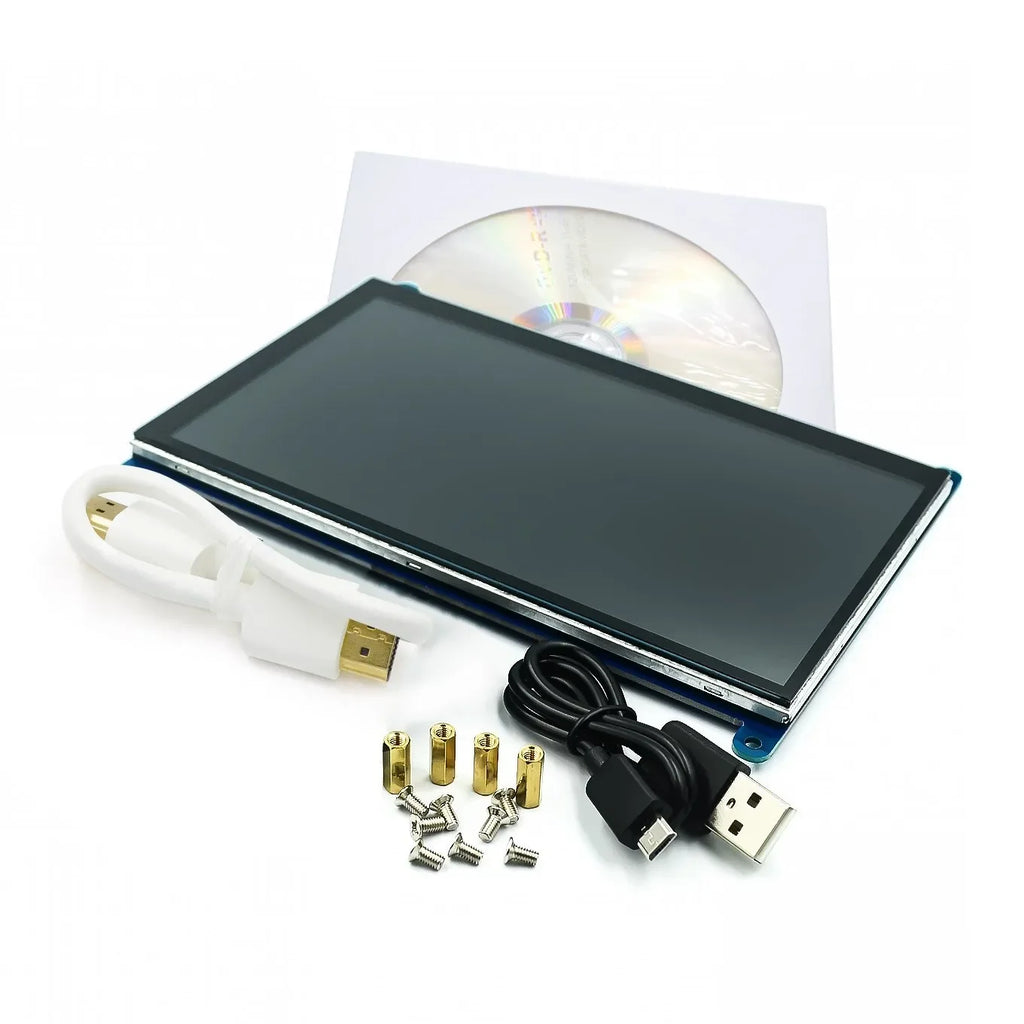 Raspberry Pi 3.2/3.5/5/7 Inch Touch HDMI LCD Display Module Support for Raspberry Pi 2/3 B+ Quake