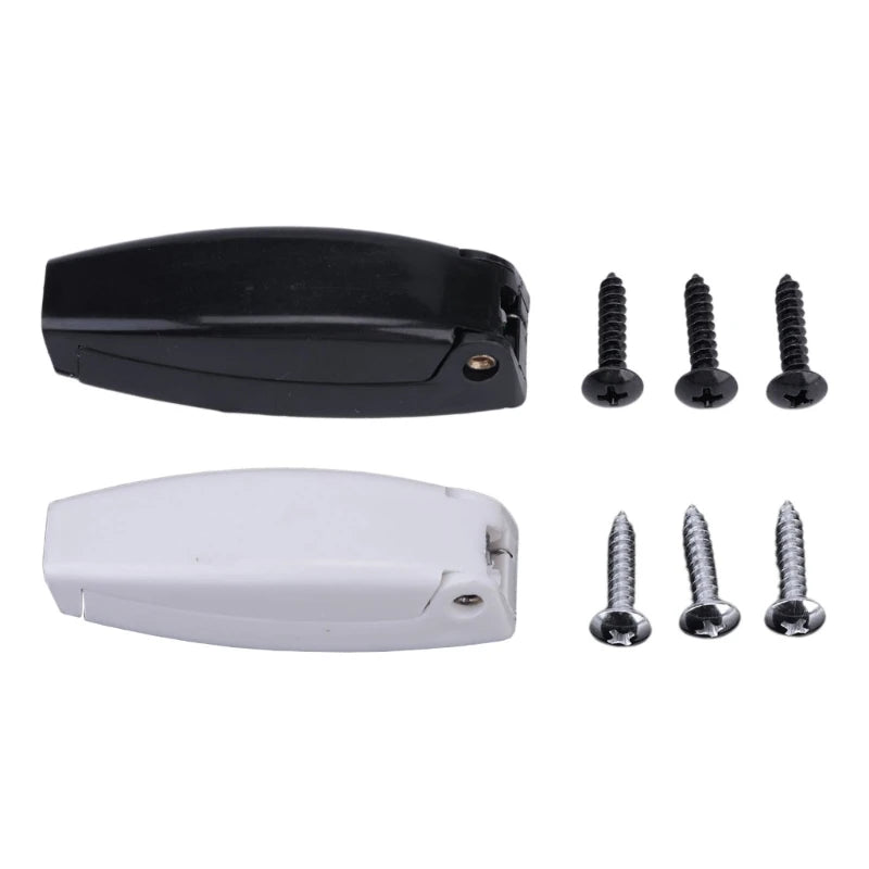 Boat Door Hardware Fastener Set, Spring Loaded ABS Parts for Trailers H8WE Quake