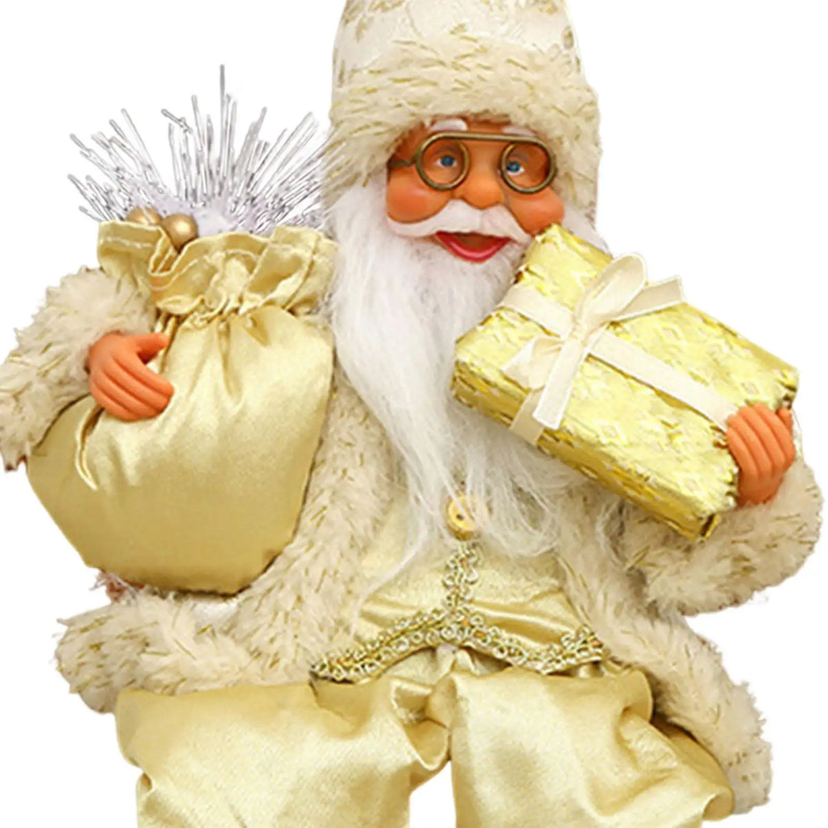 Santa Claus Doll Cute Christmas Decoration for Living Room Desktop Bedroom Quake