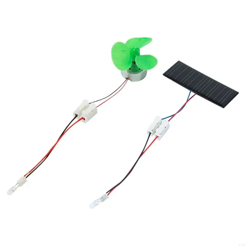DIY Educational Science Experiment Set For Kids To Learn Physics And Renewable Energy With Solar Wind Power Models K1KF Quake