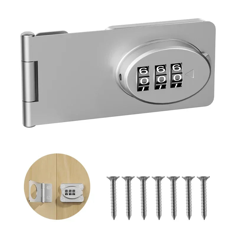 vvocci Child Safety Cabinet Lock, Refrigerator Lock, Drawer Lock & Double Door Cabinet Lock Set – Baby Proof Home Security Quake