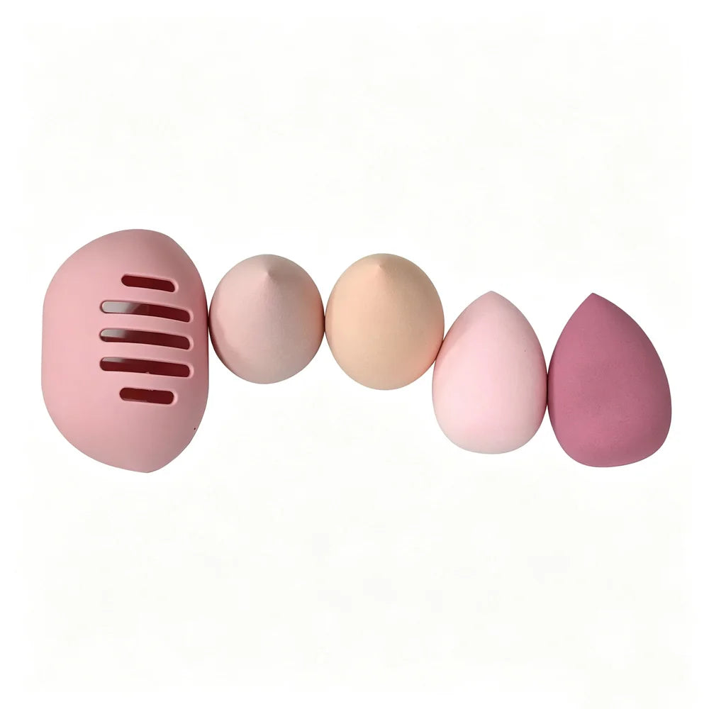vvocci Ultra-soft Makeup Sponge Non-absorbent Foundation Sponge Foundation Sponge Cushion Puff Makeup Applicator Makeup Tool Quake