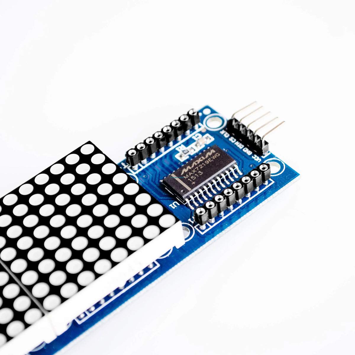 MAX-7219 Dot Matrix Module Microcontroller 4 In One Display with -5P Line Quake