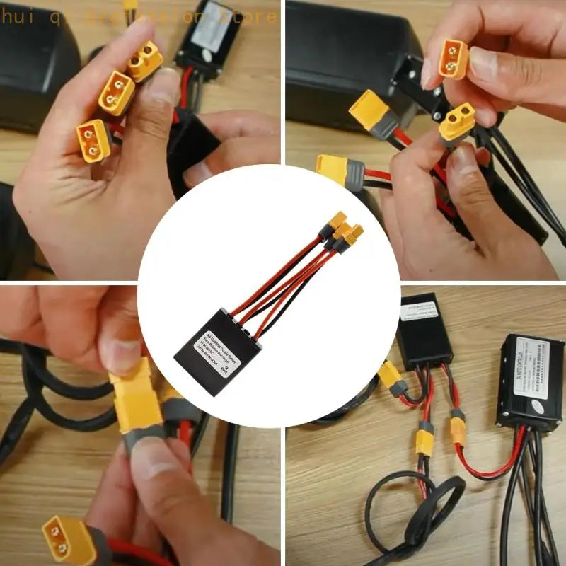 Battery Pack Balance Discharger for E-Bike Maintenance Tasks, Service Workflows, and Energy Storage Debug Applications 2 Pack Quake