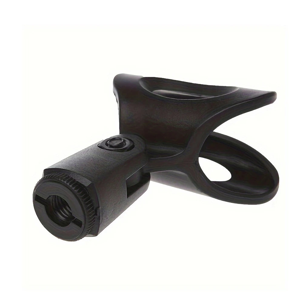 4pcs Microphone Clip Adjustable Mic Holder Clamp For Desktop Floor Standing Microphones Stand Quake