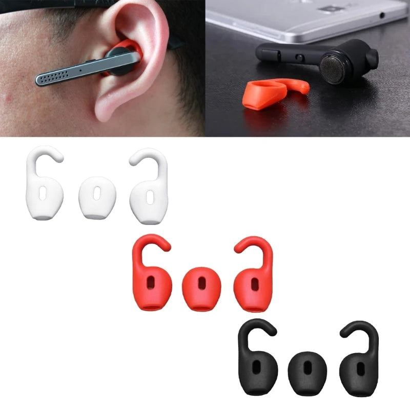 1Set Soft Silicone Earbuds Earphone Tips Earplug Cover for JABRA Talk 45/Stealth/Boost Headphone Eartips K1KF Quake