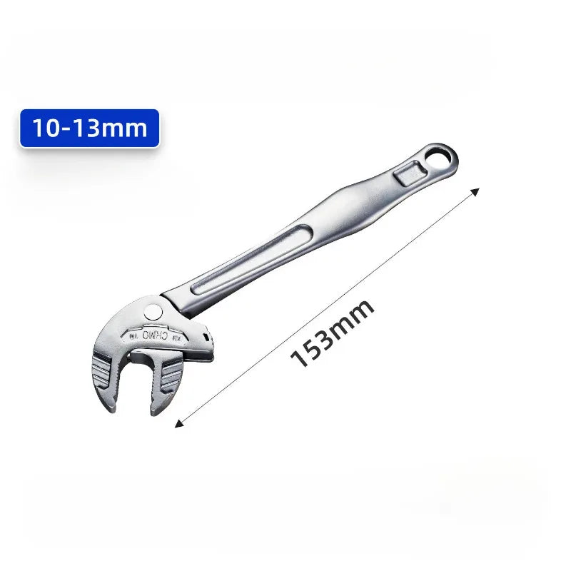 Universal Crab Claw Pliers Wrench Quick Adjusting Ratcheting Wide Mouth Automatic Locking Tool for Plumbing Automotive Hand Tool Quake S