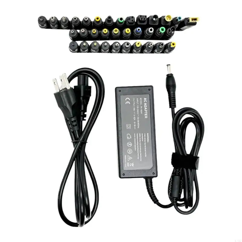 19V 3.42A 65W Notebook Power Adapter 34 Changeable Tips Replacement Laptop Safe Charging for Notebook Accessories K1KF Quake