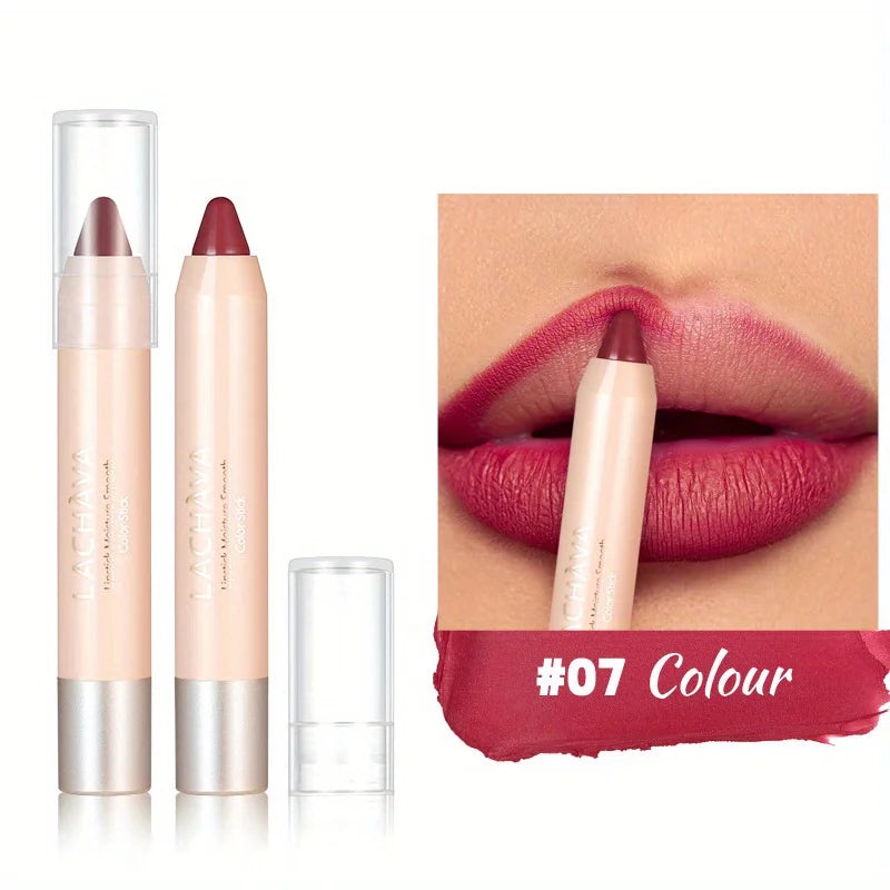 Lipstick Lipliner Pencil - Long-Lasting, Waterproof, Matte Finish, Non-Decolorizing, Smudge-Proof - Perfect for All Skin Types Quake 07