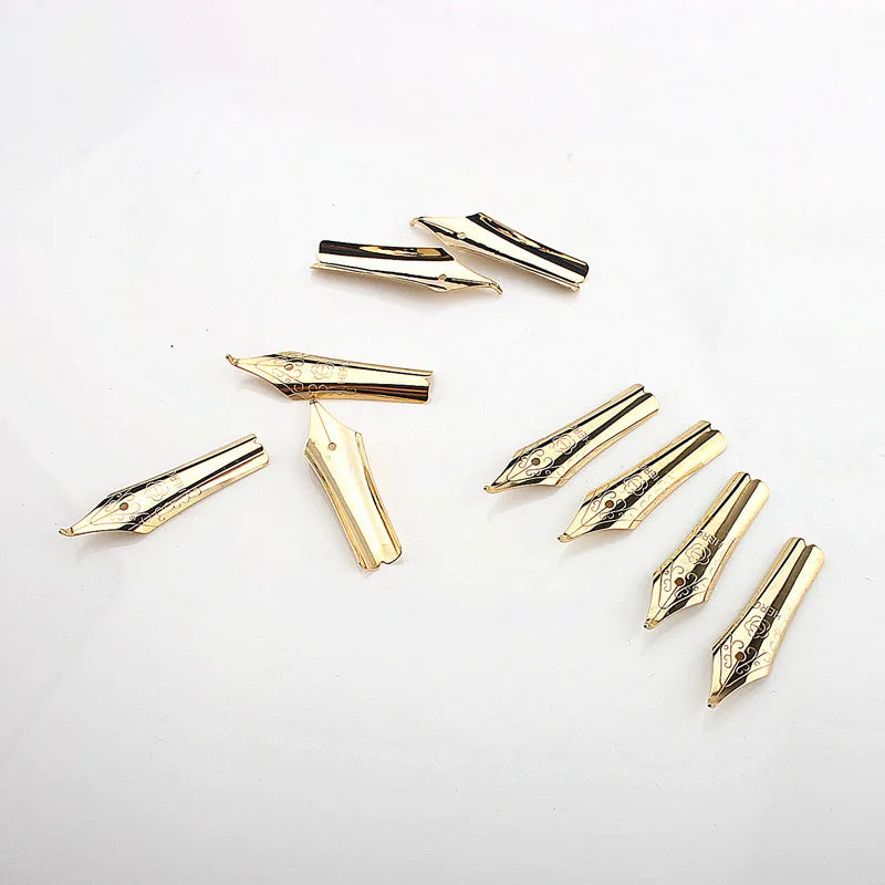 5pc Office Pen 26 Nib Limited Edition Write Fit for Most Golden F EF Fountain Pen Quake