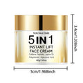 5-in-1 Facial Moisturizing Cream Containing Vitamin C Collagen Moisture Formula Suitable for All Skin Types Quake 40g