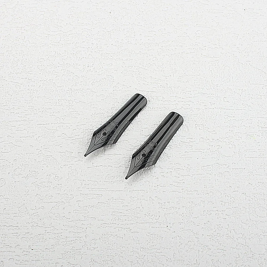 Black Forest Nib Can Be Used JinHao 82 26mm Yong Sheng Fountain Pen Universal Replace M, 0.38mm, EF Tip Nib Quake 2PCS M 0.7MM