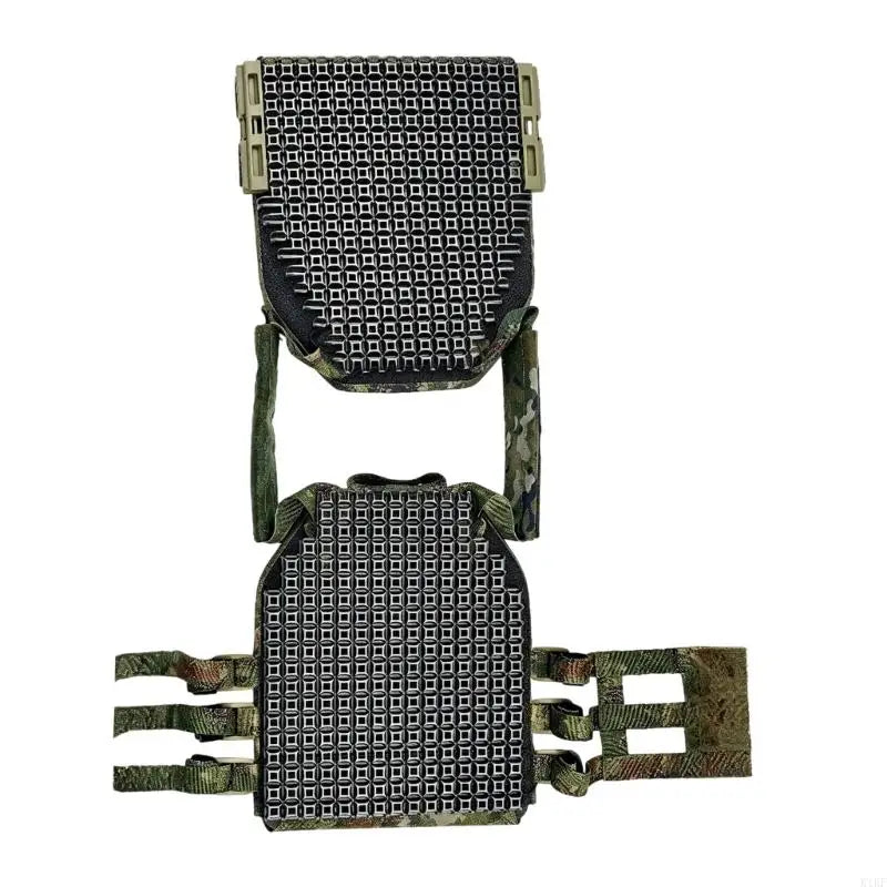 Open-Pattern Equipment Padding Sheet, Cuttable Plastic Cushioning Insert for Tactical Helmet Areas, Shoulder Straps and K1KF Quake