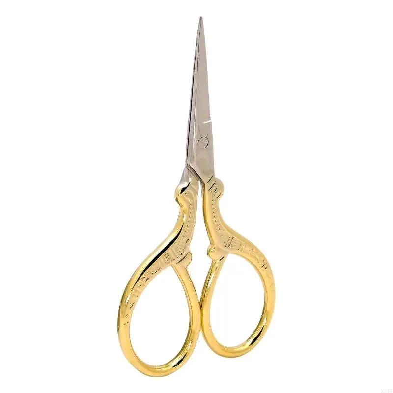 Small Embroidery Scissors Stainless Steel Scissors with Ergonomic Handle For Sewing Needlework Fabric Paper Cutting K1KF Quake intermediary money China Mainland
