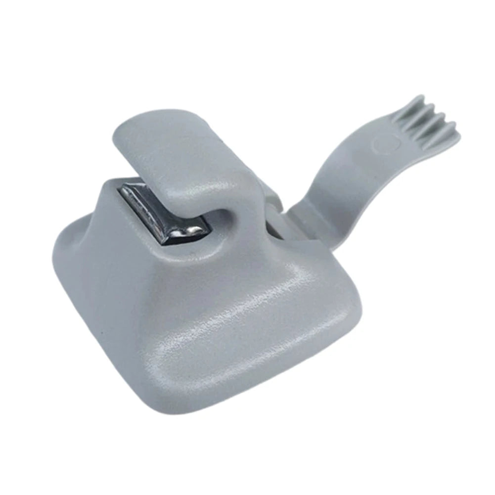 Sun Visor Snap Hook Part Number 5ND857561B Compatible with For Touguan For CC For Golf 6 For Beetle Car Replacement Quake Gray
