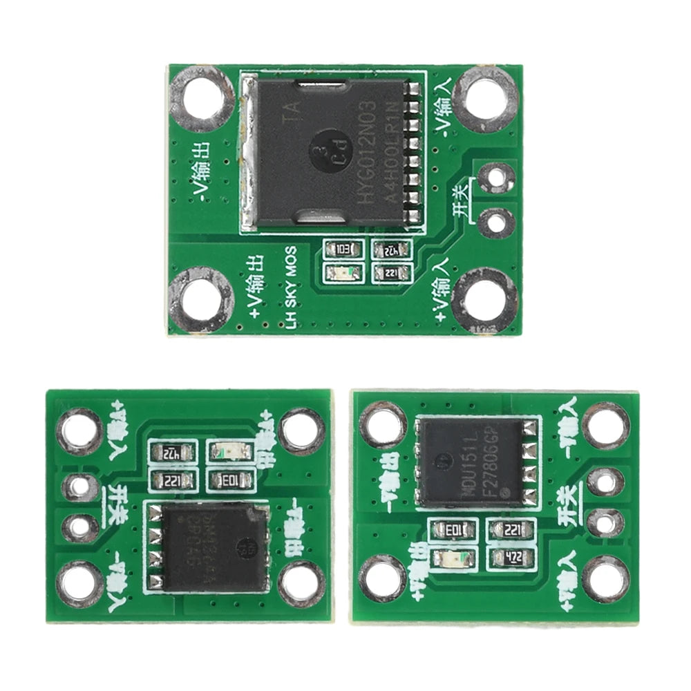 20A 50A 100A 5-26V High Power MOS Trigger Switch Driver Module Field Effect Tube PWM Regulation Electronic Switch Control Quake