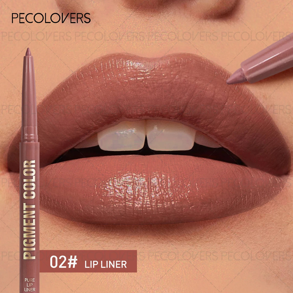 1 Pcs Matte Lip Liner Pen, Used As Lip Liner and Lipstick, Oblique Mouth Design Suitable for All Lip Types, Perfect Gifts Quake 02