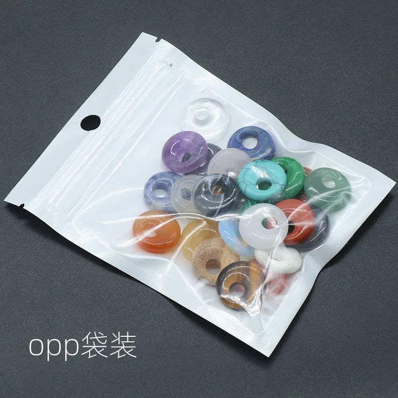 2Pcs Earrings Pendant Natural Stone Edge Hole Pendant For Jewelry Making DIY Necklace Earrings Bracelet Accessory Wholesale Quake