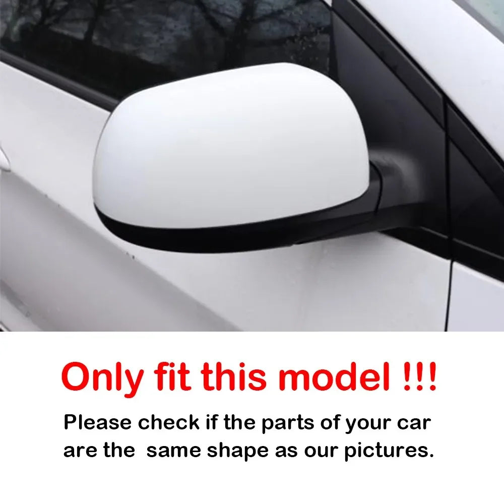 For Kia Picanto 2012 2013 2014 2015-2025 Car Sticker Rearview Side Mirror Cover Wing Cap Exterior Door Housing Trim Adhesive Quake