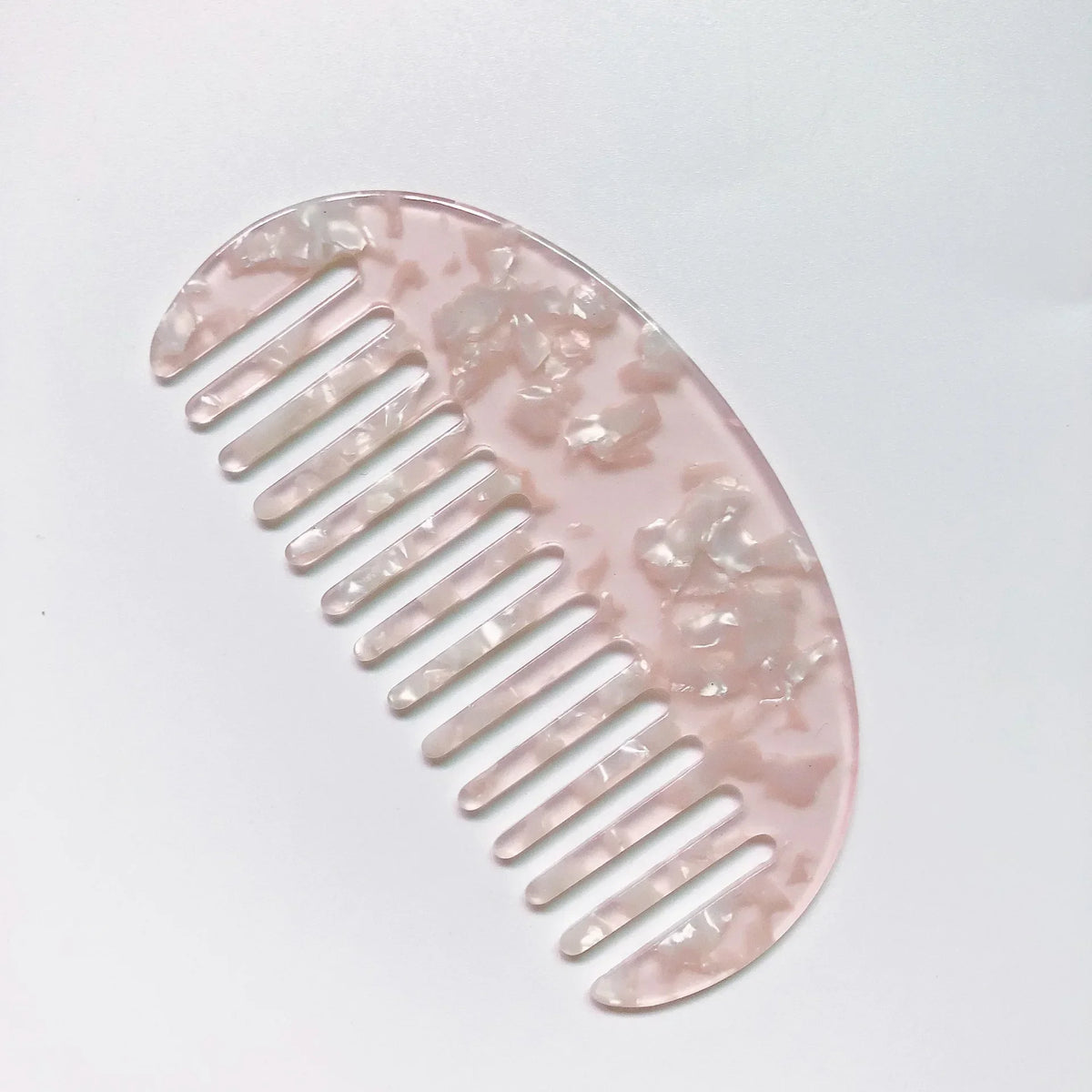 Wide Tooth Acetate Hair Comb – Anti-Static Salon Styling