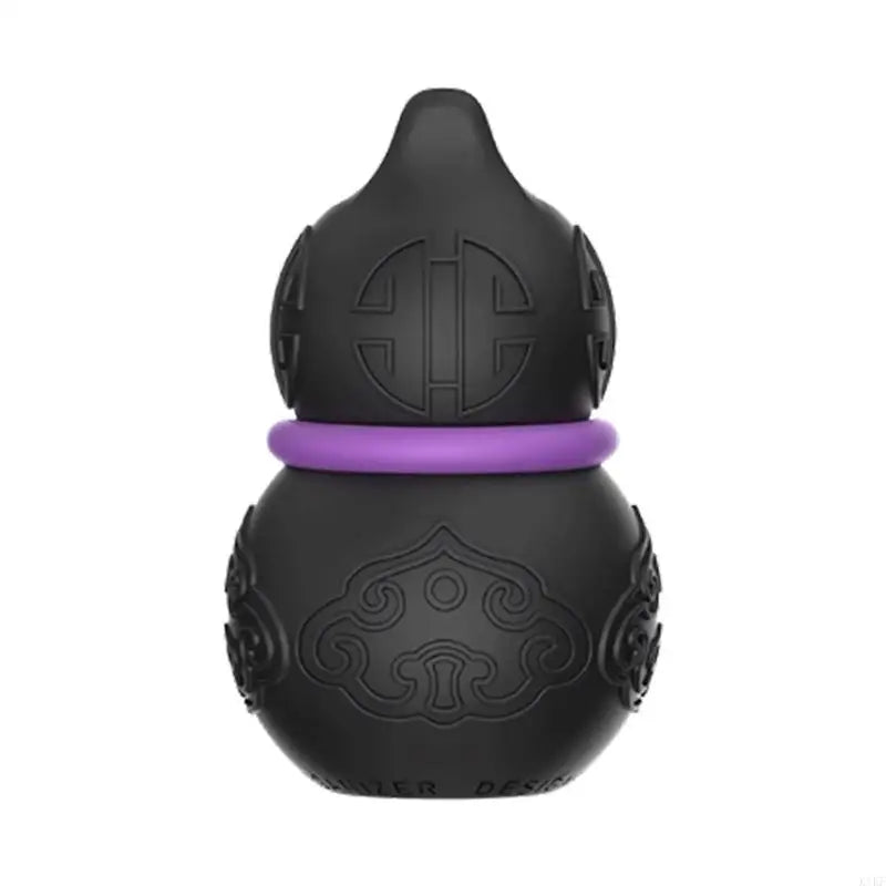 Silicone Cable Organiser Gourd Wire Holder For Convenient Storage Of Adapter And Earphone Wire K1KF Quake Black CN