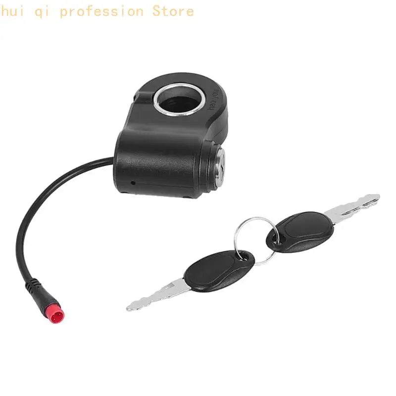 Anti Theft Keyed Lock For 2pin Scooter Throttle Accelerator Power Switches Part H8WE Quake
