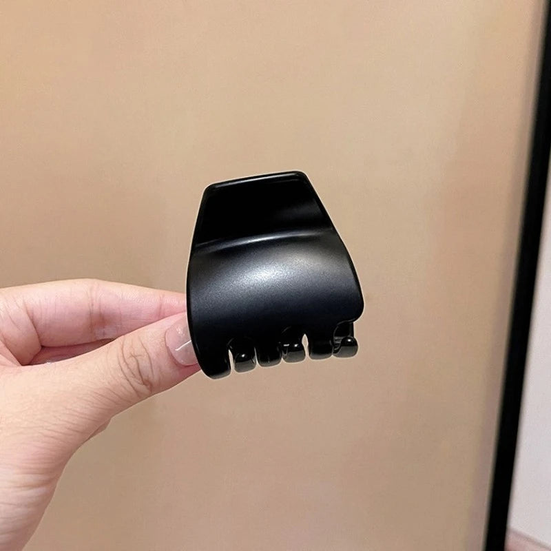 High Ponytail Hair Claw Clip Retro Elegant Hair Crab Clip Small Shark Clip Korean Acetate High Ponytail Holder for Women Girls Quake