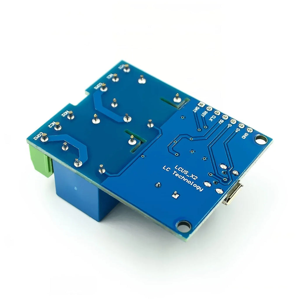 LCUS-1 type 1/2 channel USB Relay Module Electronic Converter PCB USB Intelligent Control Switch Quake